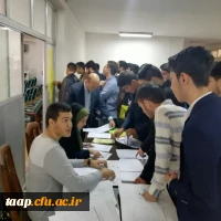  استقبال از نو دانشجویان معلمان درمرحله ثبت نام حضوری  4