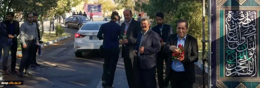  استقبال از نو دانشجویان معلمان درمرحله ثبت نام حضوری  13