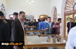 به گزارش کارشناسی امور فرهنگی علامه امینی دانشجو معلمان جدید الورود پردیس علامه امینی بعد از ظهر رورز دوشنبه از موزه تاریخی قاجار تبریز دیدن نمودند. 3