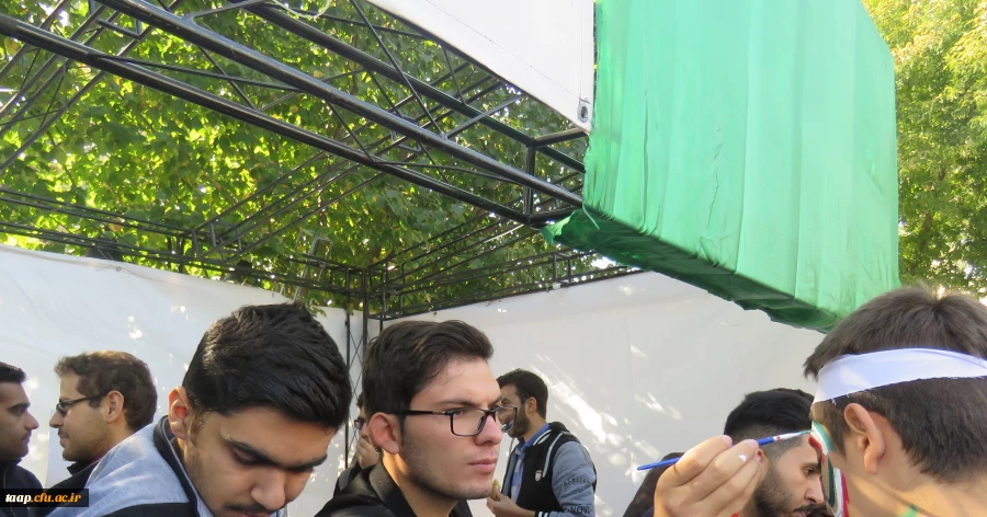 همزمان با سراسر کشورمدیریت امور پردیسهای دانشگاه فرهنگیان استان به همراه اساتید  دانشجومعلمان  و جمعی از کارکنان دوشادوش مردم غیور کلان شهر تبریز  در راهپیمایی یوم ا... 13 آبان ، حماسه آفریدند. 13