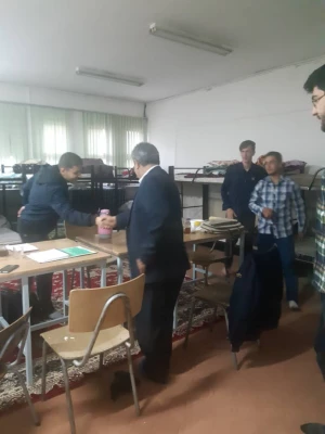 دیدار صمیمی مسئولین دانشگاه با دانشجویان در سراهای دانشجویی 4