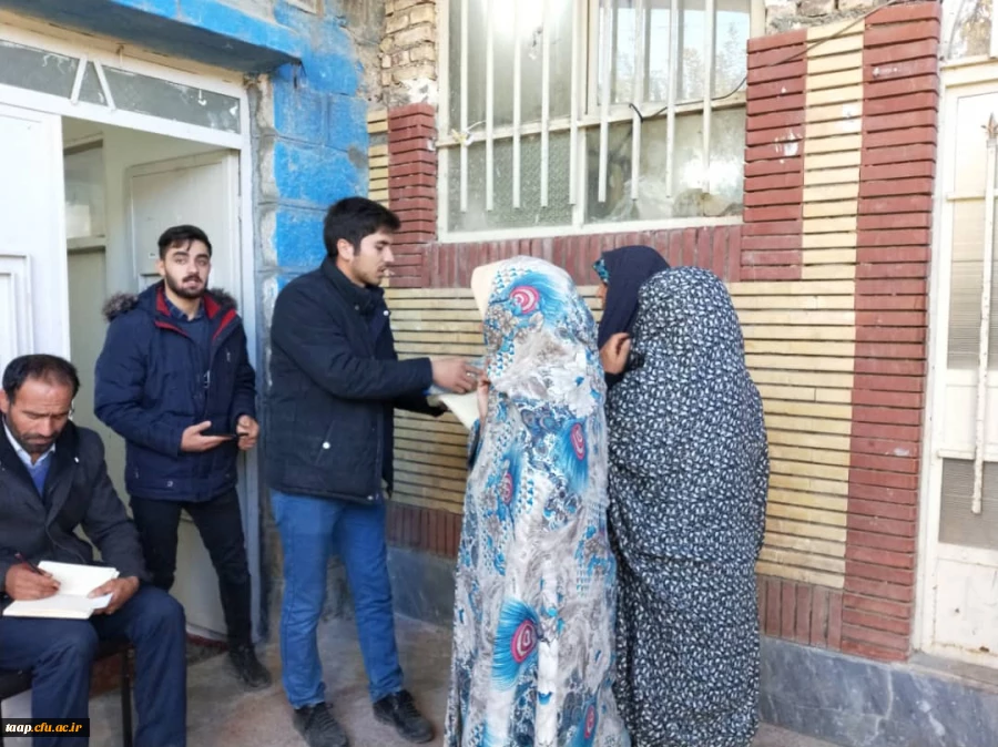 دانشجو معلمان بسیجی  به یاری آسیب دیدگان زلزله شتافتند 4