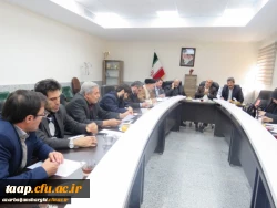 جلسه ستاد اقامه نماز دانشگاه فرهنگیان در محل مدیریت امور پردیس های استان با حضور ضیائی مدیر ستاد اقامه نماز استان آذربایجان شرقی واعضای ستاد برگزار شد  2