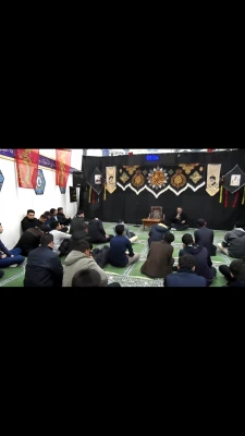  مراسم گرامیداشت سالروز تشکیل بسیج باحضور پدر بزرگوار شهید مدافع حرم حامد جوانی، مسئول نهاد مقدس رهبری  و مسئول امور فرهنگی پردیس علامه امینی تبریز در محل نمازخانه برگزار گردید. 4