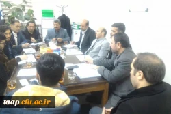 ششمین جلسه کمیته فرهنگی پردیس با حضور اعضا تشکیل جلسه داد. 2