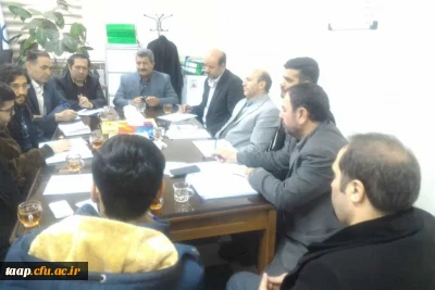 ششمین جلسه کمیته فرهنگی برگزار شد.

ششمین جلسه کمیته فرهنگی پردیس با حضور اعضا تشکیل جلسه داد.