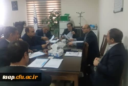 جلسه هماهنگی آموزش برای سازماندهی دروس نیم سال دوم سال تحصیلی 98/99 برگزار شد. 2