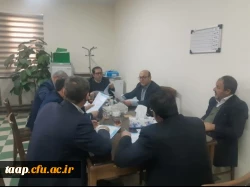 جلسه هماهنگی آموزش برای سازماندهی دروس نیم سال دوم سال تحصیلی 98/99 برگزار شد. 2