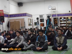 به همت بسیج دانشجویی همایش تبیین بیانات مقام معظم رهبری در 12 آذرماه 79 برگزارشد. 5