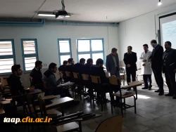 همزمان با 16 آذر ماه روز دانشجو از دانشجو معلمان پردیس علامه امینی تبریز با حضور ریاست و معاونین و سایر مسئولین دانشگاه تجلیل و قدردانی بعمل آمد. 3