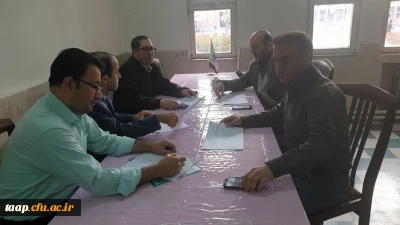 جلسه هماهنگی امتحانات 

جلسه هماهنگی امتحانات نیمسال اول 99-98