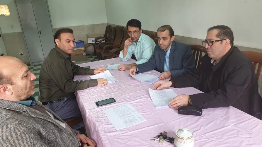 جلسه هماهنگی امتحانات نیمسال اول 98 3