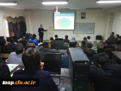 کارگاه آموزشی و توجیهی پدافند غیرعامل قبل از ظهر روز سه شنبه در محل پردیس علامه امینی برگزار گردید. 4