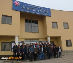 دانشجومعلمان پردیس علامه امینی تبریز از پارک علم و فن آومری بازید نمودند. 3