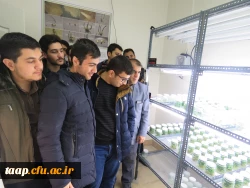 دانشجومعلمان پردیس علامه امینی تبریز از پارک علم و فن آومری بازید نمودند. 6