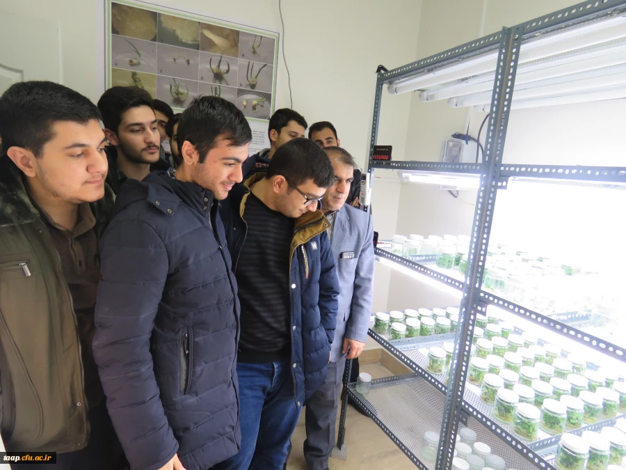 دانشجومعلمان پردیس علامه امینی تبریز از پارک علم و فن آومری بازید نمودند. 6