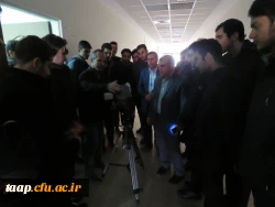 دانشجومعلمان پردیس علامه امینی تبریز از پارک علم و فن آومری بازید نمودند. 7