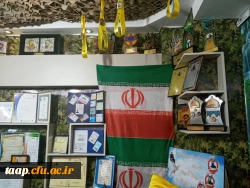 جمعی از دانشجو معلمان پردیس به همراه مسئول مور فرهنگی پردیس علامه امینی تبریز باخانواده محترم شهید مدافع حرم دیدار و گفتگو نمودند. 4