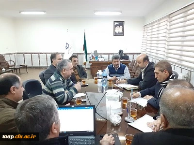 جلسه شورای سرپرستی پردیس علامه امینی تبریز برگزار شد.

.