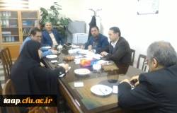 دومین جلسه کمیته ناظر بر نشریات دانشجویی دانشگاه فرهنگیان استان با حضور اعضای ناظر بر نشریات در محل اتاق معاونت آموزشی و فرهنگی برگزار شد. 3