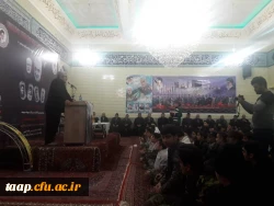 سردار نوعی اقدم در مراسم دانشگاه فرهنگیان پردیس علامه امینی تبریز برادران تاکید کرد: 
 آمریکا در تمام عرصه ها مغلوب حاج قاسم سلیمانی شده بود.
 2