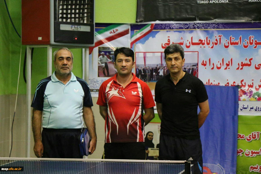 درخشش تیم تنیس روی میز دانشگاه فرهنگیان استان آذربایجانشرقی در مسابقات تنیس روی میز کل کارکنان دولت استان 2