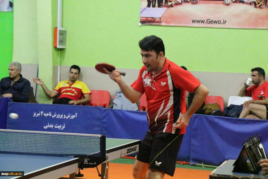 درخشش تیم تنیس روی میز دانشگاه فرهنگیان استان آذربایجانشرقی در مسابقات تنیس روی میز کل کارکنان دولت استان 6