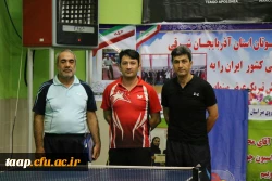 درخشش تیم تنیس روی میز دانشگاه فرهنگیان استان آذربایجانشرقی در مسابقات تنیس روی میز کل کارکنان دولت استان 7