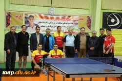 درخشش تیم تنیس روی میز دانشگاه فرهنگیان استان آذربایجانشرقی در مسابقات تنیس روی میز کل کارکنان دولت استان 9