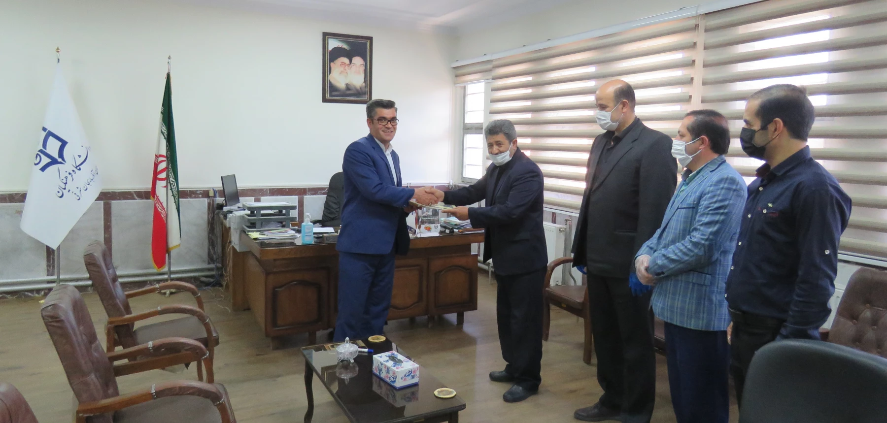 .انتصاب مسئول دفتر وپیگیری حوزه ریاست و روابط عمومی پردیس علامه امینی 2