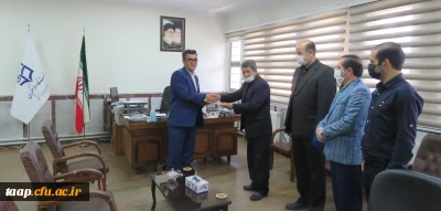 انتصاب مسئول دفتر وپیگیری حوزه ریاست و روابط عمومی  دانشگاه فرهنگیان درپردیس علامه امینی همزمان با 27 اردیبهشت روز جهانی ارتباطات و روابط عمومی

.انتصاب مسئول دفتر وپیگیری حوزه ریاست و روابط عمومی دانشگاه فرهنگیان پردیس علامه امینی