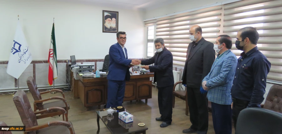 .انتصاب مسئول دفتر وپیگیری حوزه ریاست و روابط عمومی پردیس علامه امینی 2