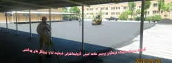 آسفالت ریزی محوطه دانشگاه فرهنگیان پردیس علامه امینی آذربایجانشرقی  با رعایت تمام پروتکل های بهداشتی  6