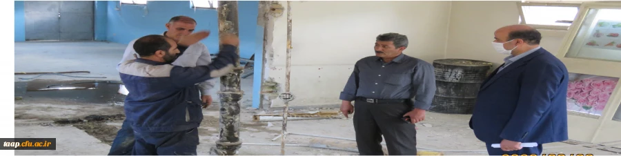 مرمت و بازسازی فضای جدید قرائت خانه در دانشگاه فرهنگیان پردیس علامه امینی آذربایجانشرقی 6