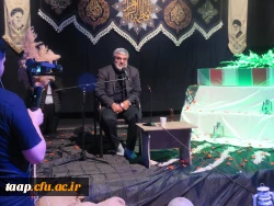 شبی با شهید گمنام در پردیس علامه امینی تبریز برگزار شد. 2