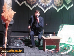 شبی با شهید گمنام در پردیس علامه امینی تبریز برگزار شد. 8