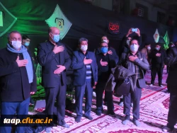 شبی با شهید گمنام در پردیس علامه امینی تبریز برگزار شد. 9