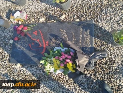 غبار روبی و عطر افشانی مزار شهدا و شهید گمنام 6