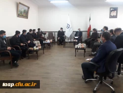 نشست صمیمی اعضای هیئت فاطمیون پردیس با مسئولین دانشگاه 2