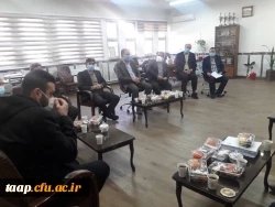 نشست صمیمی اعضای هیئت فاطمیون پردیس با مسئولین دانشگاه 3