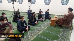 به همت هیت  فاطمیون پردیس علامه امینی تبریز مراسم جشن میلاد حضرت فاطمه زهرا(سلام الله علیها) برگزارگردید 2