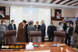 مراسم تکریم و معارفه مسئول بسیج اساتید دانشگاه فرهنگیان استان برگزار شد. 7