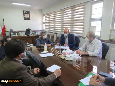 جلسه کمیته عمرانی حوزه معاونت توسعه منابع و امور دانشجویی پردیس تشکیل گردید.