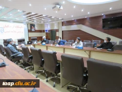 چهارمین جلسه کمیته پژوهشی پردیس علامه امینی برگزار شد. 4