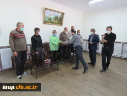 تقدیر و تجلیل از کارمندان پردیس علامه امینی تبریز باحضور سرپرست محترم و معاونت آموزشی در هفته دولت 5