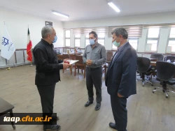 تقدیر و تجلیل از کارمندان پردیس علامه امینی تبریز باحضور سرپرست محترم و معاونت آموزشی در هفته دولت 6