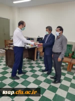 تقدیر و تجلیل از کارمندان پردیس علامه امینی تبریز باحضور سرپرست محترم و معاونت آموزشی در هفته دولت 7