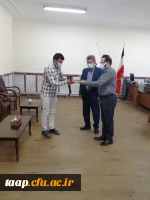 تقدیر و تجلیل از کارمندان پردیس علامه امینی تبریز باحضور سرپرست محترم و معاونت آموزشی در هفته دولت 10