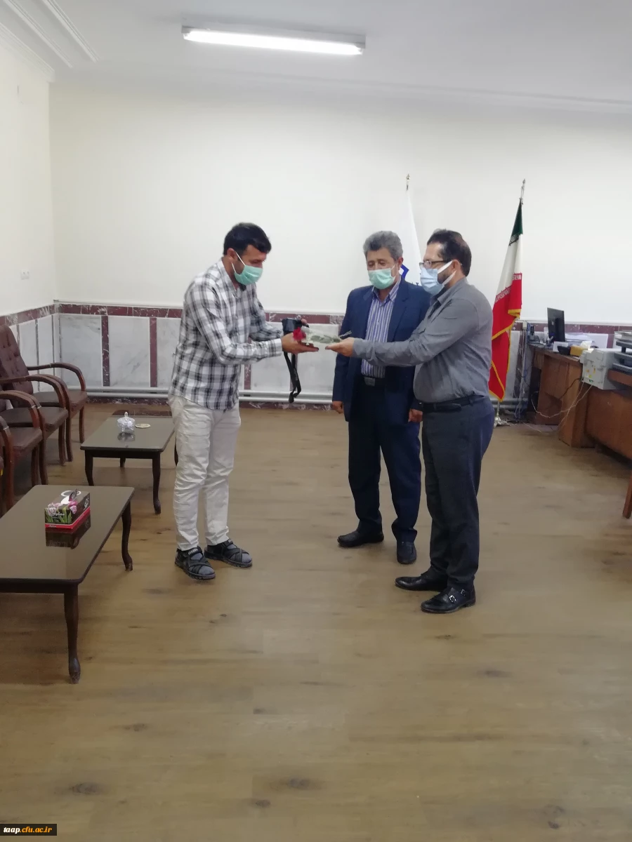 تقدیر و تجلیل از کارمندان پردیس علامه امینی تبریز باحضور سرپرست محترم و معاونت آموزشی در هفته دولت 10