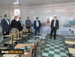 بازدید مدیرکل برنامه ریزی و رفاه دانشجویی دانشگاه مرکزی از فعالیتهای عمرانی پردیس علامه امینی تبریز 3